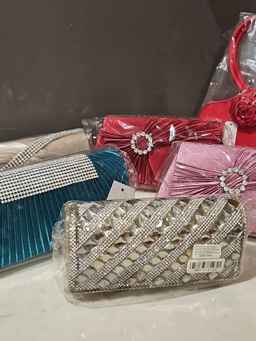 6-Pack Assorted Elegant Evening & Clutch Bags